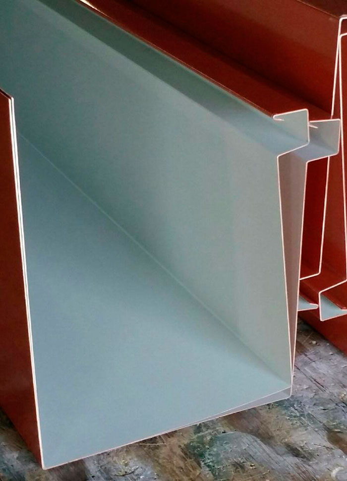Custom Gutters up to 40' lengths 10" -12"-14"-16" wide gutters and larger